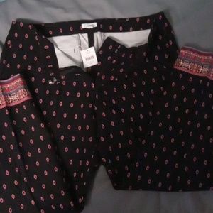 J jill stretch tribal women ankle length pants